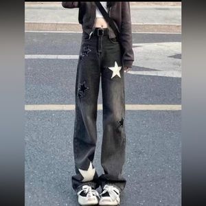 Low waisted star jeans